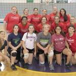 OCS volleyball players attend Skagit Valley College vb camp