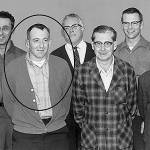 Contributed photo                                Donald White, Buyral Madan, George Goff, Neil McLachlan, Max Weidel, James Cahail, Allen Thompson and Robert Fralic in 1970.