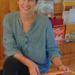 Kelly Diamond in the Salmonberry kindergarten classroom.