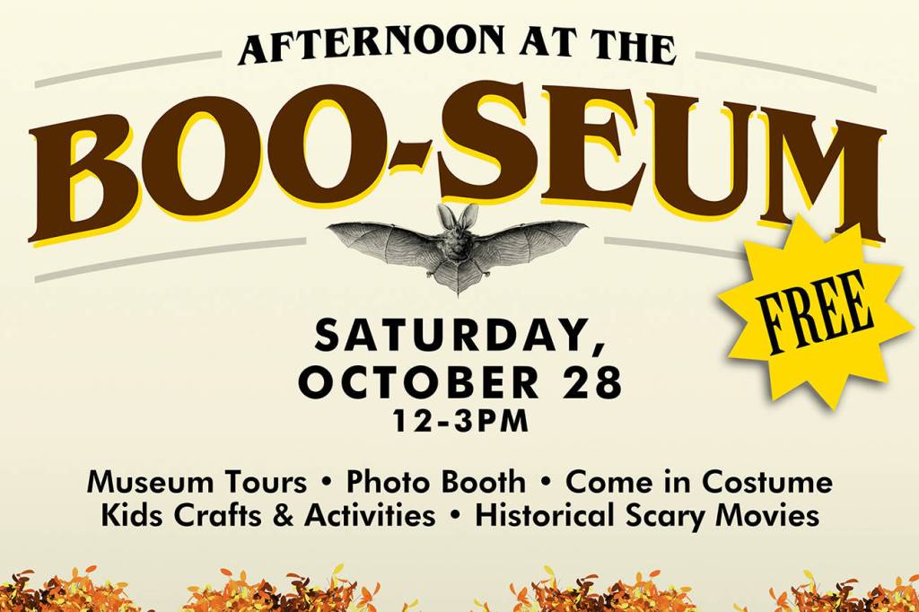 Free ‘Boo-seum’ events at historical museum
