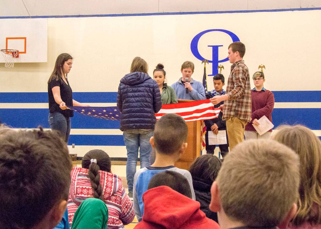 School honors those who served