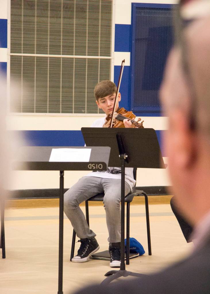 School honors those who served