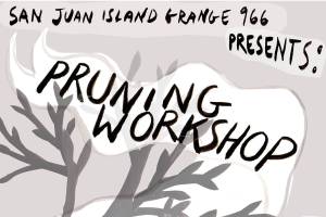 Free pruning workshop at San Juan Island’s Dancing Seeds Farm