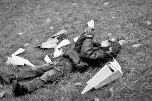 Annual paper plane contest