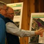 Staff photo/Hayley Day                                Todd Carlson, Washington State Transportation Department planning manager, explains the project at Brickworks on Feb. 13.