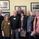Contributed photo                                Left to right: Charlie Janeway (Lopez), Nancy Ewert (Lopez), Tom Rawson (Eastsound), Senator Kevin Ranker, Necia Quast (Friday Harbor), Ron Metcalf (Lopez), Stoney Bird (Bellingham) and Emily Metcalf (Lopez)
