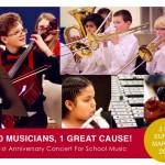 One hundred musicians; One great cause