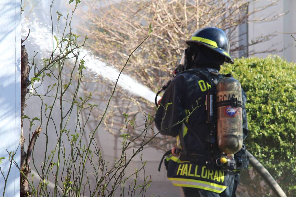 Orcas Fire responds to blaze in Printshop