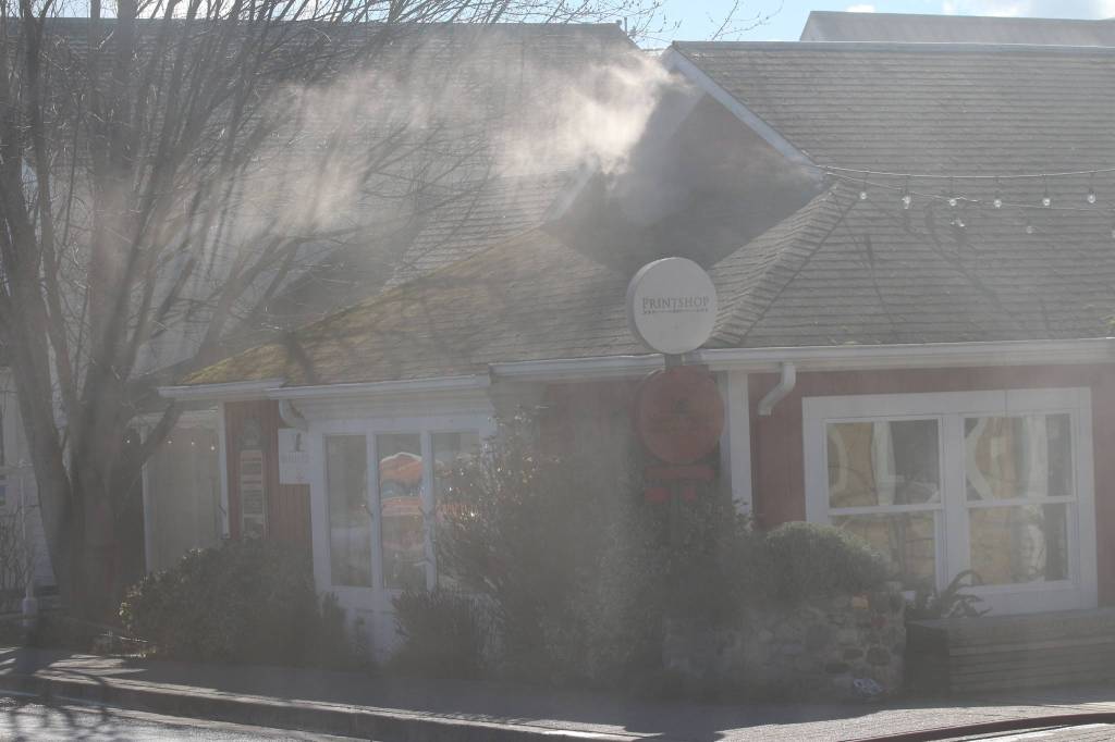 Orcas Fire responds to blaze in Printshop