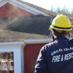 Orcas Fire responds to blaze in Printshop