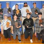 <strong>Marty Zier photo </strong>                                Back row, left to right: Matthew Mullan, Hayden Simpson, Kellen Maier, Vanya Bullock, Garrett Ballanger. Front row: Tomas Holmes, Brian Schneider, Corey Aragon and Kupono Anuenue. Missing: Daniel Keyes and Charlie Brady.