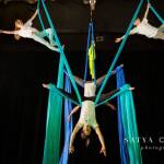 Aerial acrobats host bake sale