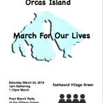 March For Our Lives: Orcas rallies to end gun violence March 24