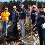 Rotary volunteers on St. Patty’s Day