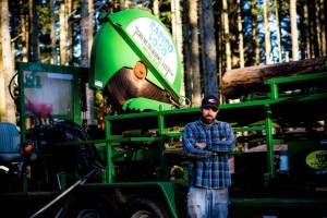 Long-time islander running successful firewood business