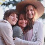 Contributed photo/Cere Demuth                                From left to right: Daughter Daisy; mother Mary; and daughter Celia.