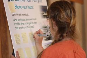 Locals advise Washington State Ferries on long-term plan