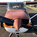 OCS student flies solo a month before graduation