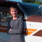 OCS student flies solo a month before graduation