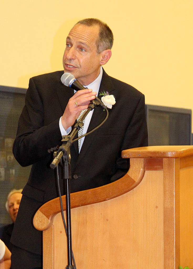 OIHS Commencement speaker Mathew Chasanoff.