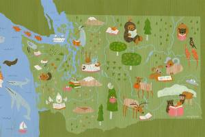 A Passport to Washington Libraries offers bookstore gift cards for library visits