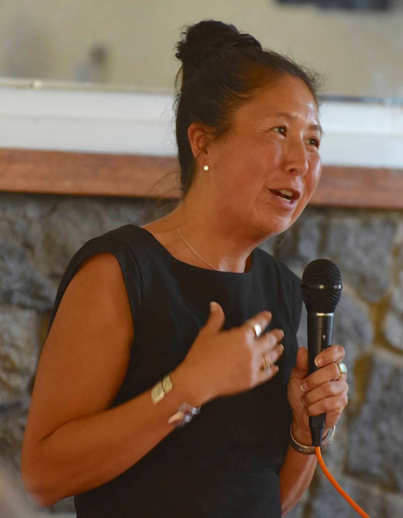 Staff photo/Tate Thomson                                Democrat Debra Lekanoff of Bow is a Washington state Legislature candidate.