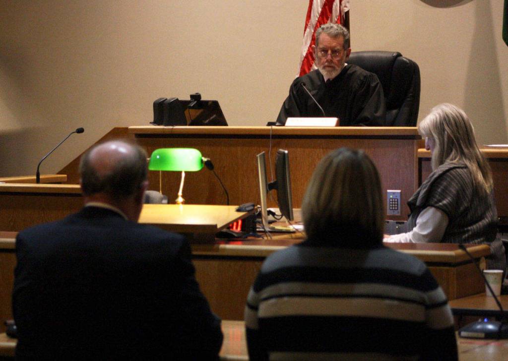 Staff photo/Hayley Day                                Kelsey Lee ODay, 27, of Friday Harbor originally pleaded not guilty to child rape in the third degree on Dec. 14, 2017.