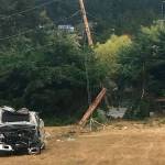 Power out for 10 hours after car accident on Lopez