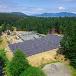 Contributed photo/OPALCO                                OPALCOs solar power project on Decatur.