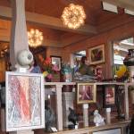Islanders peruse and purchase pieces of local collection