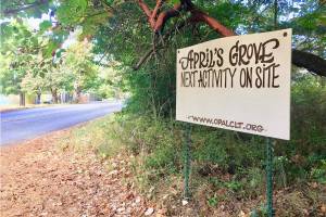 Site preparation to begin at April’s Grove