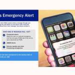 Test of the National Wireless Emergency Alert System