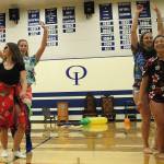 Homecoming assembly and parade photos | Soccer game and barbecue on Saturday