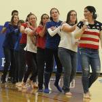 Homecoming assembly and parade photos | Soccer game and barbecue on Saturday