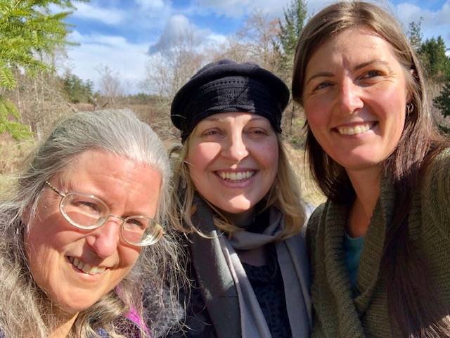 Contributed photo/Rosa Blair                                Founding board members, Nunutsi Otterson, Janet Hobey and Rosa Blair.