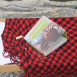 Staff photo/Heather Spaulding. The table set out for tea in front of the bus.