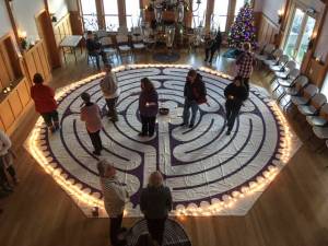 Louise Tucker photo                                The Labyrinth at Emmanuel.