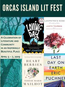 Orcas Lit Fest announces 2019 featured artists