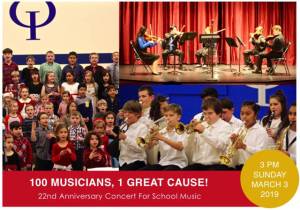 Join the chorus at ‘100 Musicians! 1 Great Cause!’ benefit concert