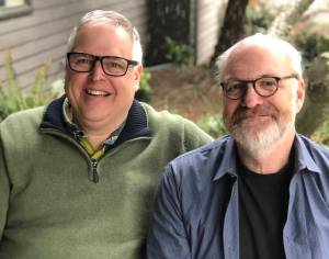 Colleen Smith/staff photo                                Left to right: Dimitri Stankevich and Jim Bredouw.