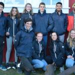 <style type="text/css"></style>                                Contributed photo                                 Back row, left to right: Ronan Kau, Jaya Griessemer, Cailin Tucker, Ronan Rankin, Dominick Wareham and coach Nate Averna. Front row: Landon Carter, Miette Woolworth, Amelia Kau and Emma Freedman. Sailor not pictured: Levi Moss. Coaches not pictured: Chris Wolfe, Justin Wolfe, Steve Vurno and Burke Thomas.