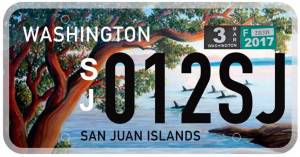 The license plate for stewardship passes state congress