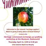 Heritage Scionwood Exchange and Grafting Workshop
