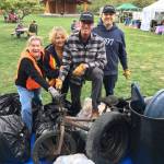 Pick up litter during Great Island Clean Up