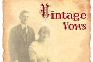 Live historical wedding reanactment performance