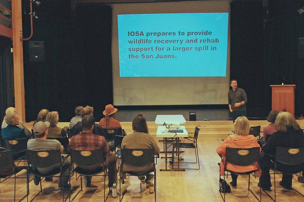 IOSA Oil Spill Meetings Attract a Crowd