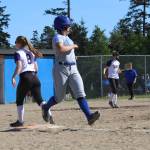 Vikings softball wraps up season on the road