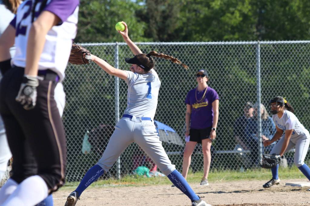 Vikings softball wraps up season on the road