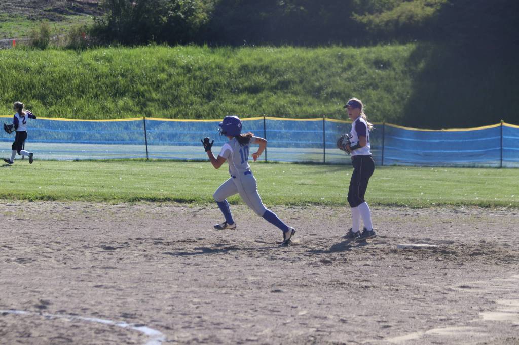 Vikings softball wraps up season on the road