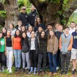 Colleen Smith/Staff Photo                                The 2019 Orcas High School graduating class. Senior projects will be presented on Tuesday, June 11.
